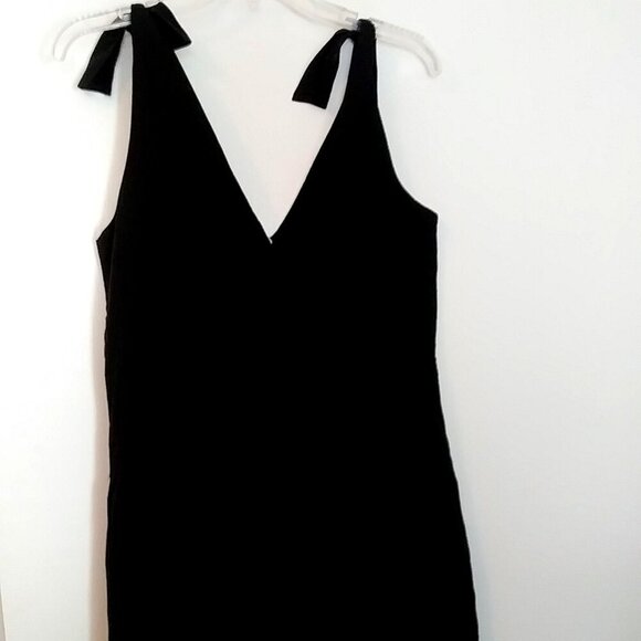 VITAMIN A Women's Marina Linen Wide-Leg Black Coverup Jumpsuit Size M - Picture 8 of 10